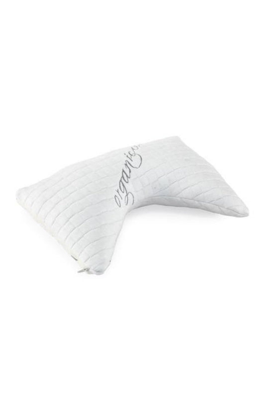 SleepFit Side Sleeper Pillow - Adjustable Natural Latex Neck Pain