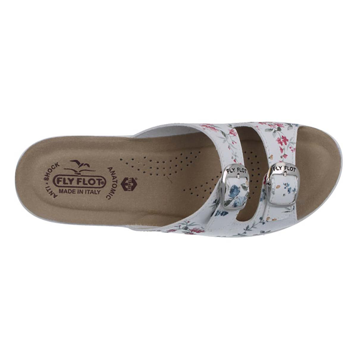 Synthetic Woman Slipper White  (T50D89   FB)