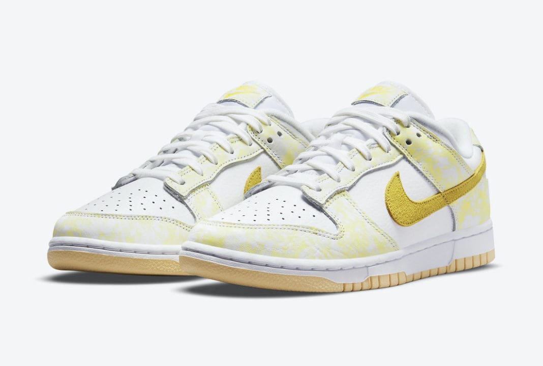 nike dunk low yellow