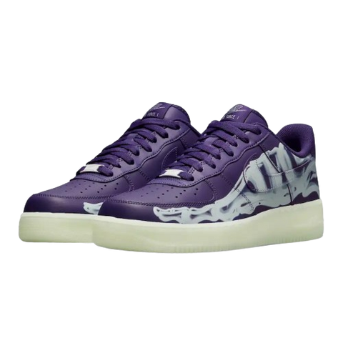 AF1 Purple Skeleton