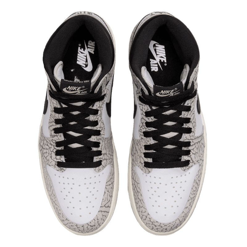 Air Jordan 1 High White Cement Vox Sneakers