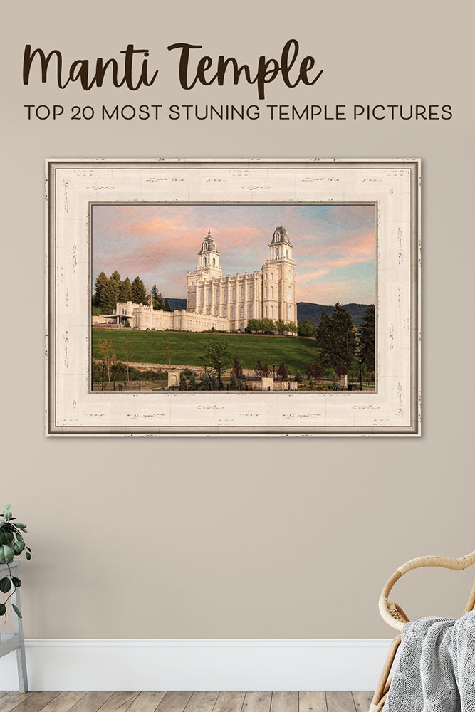Pinterest Graphic_Top 20 Most Stunning Manti Temple Pictures