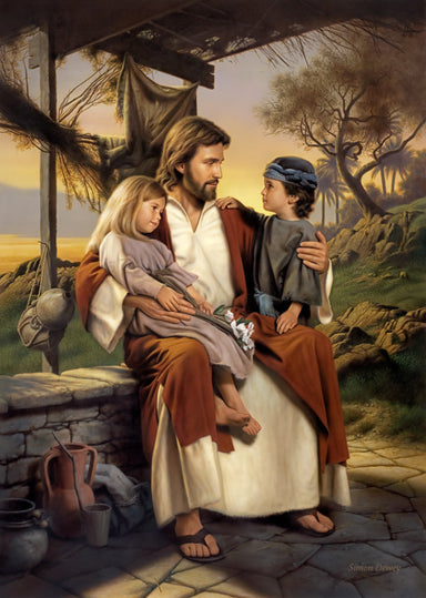 jesus christ with children