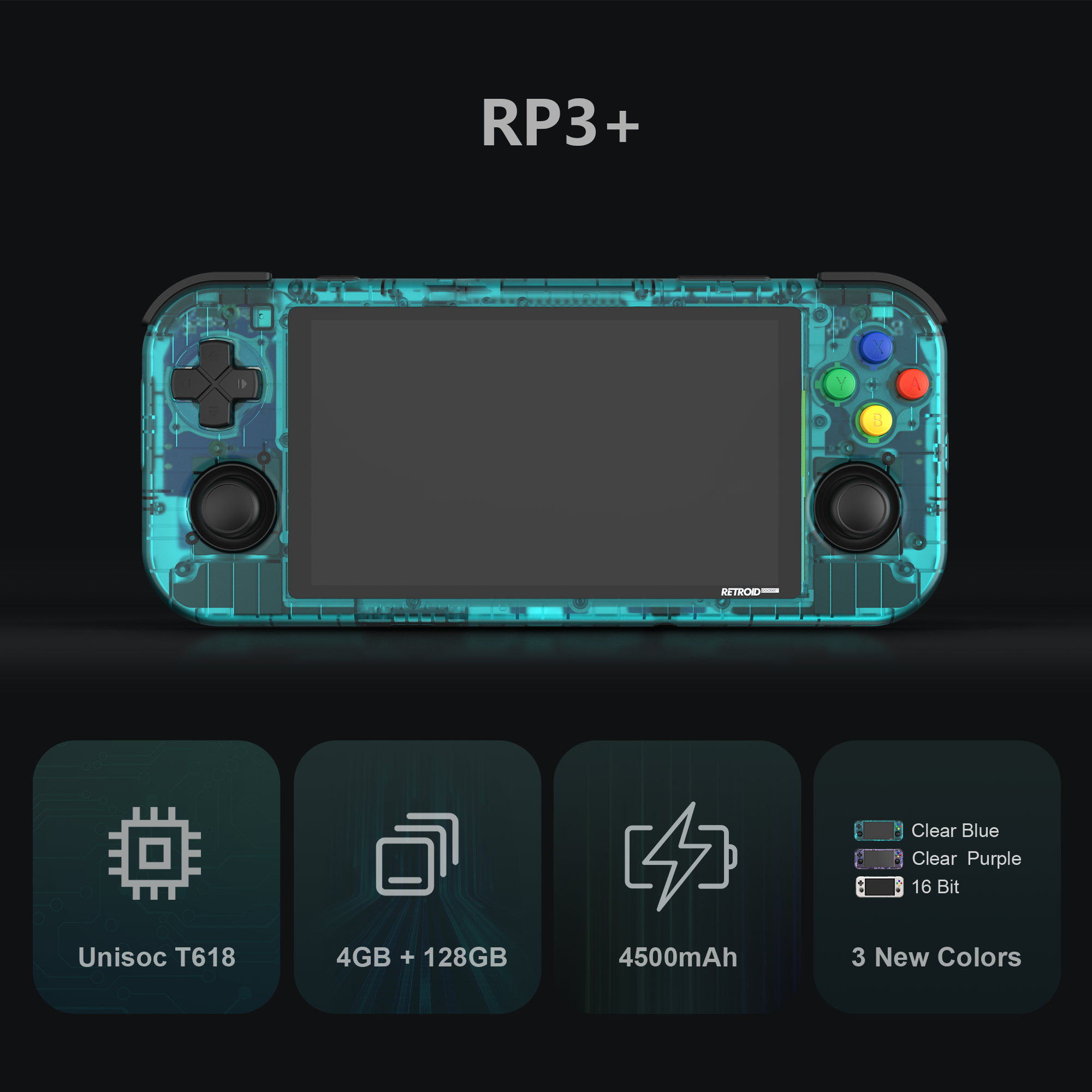 新品未開封】強化ガラス付☆Retroid Pocket 3+☆クリアブルー | tspea.org