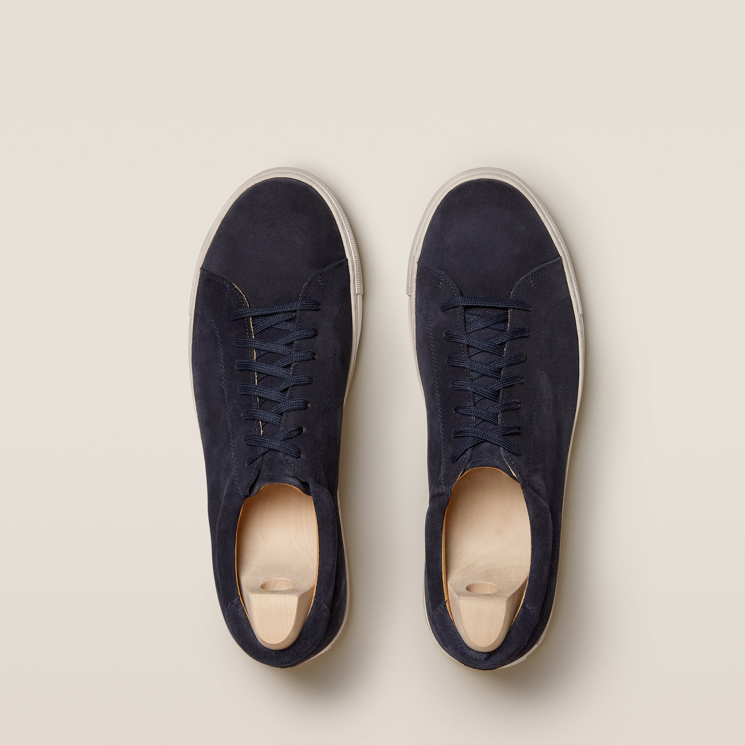 Oaxen Navy Suede – Myrqvist