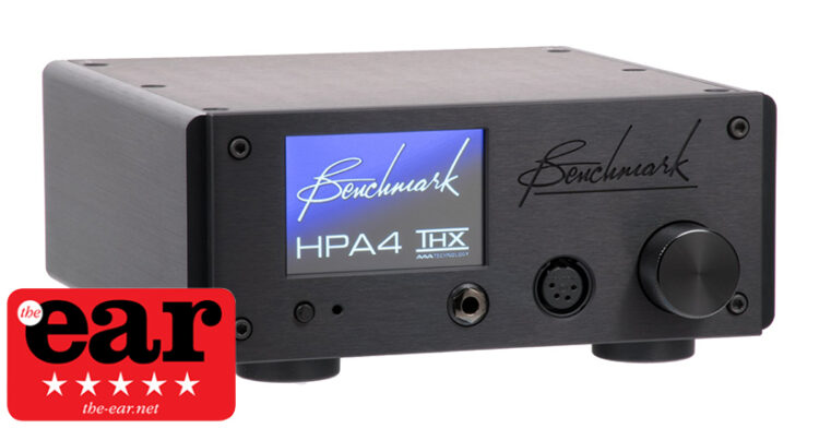 Ear 5-Star Rating - Benchmark HPA4 Headphone Amplifier Black