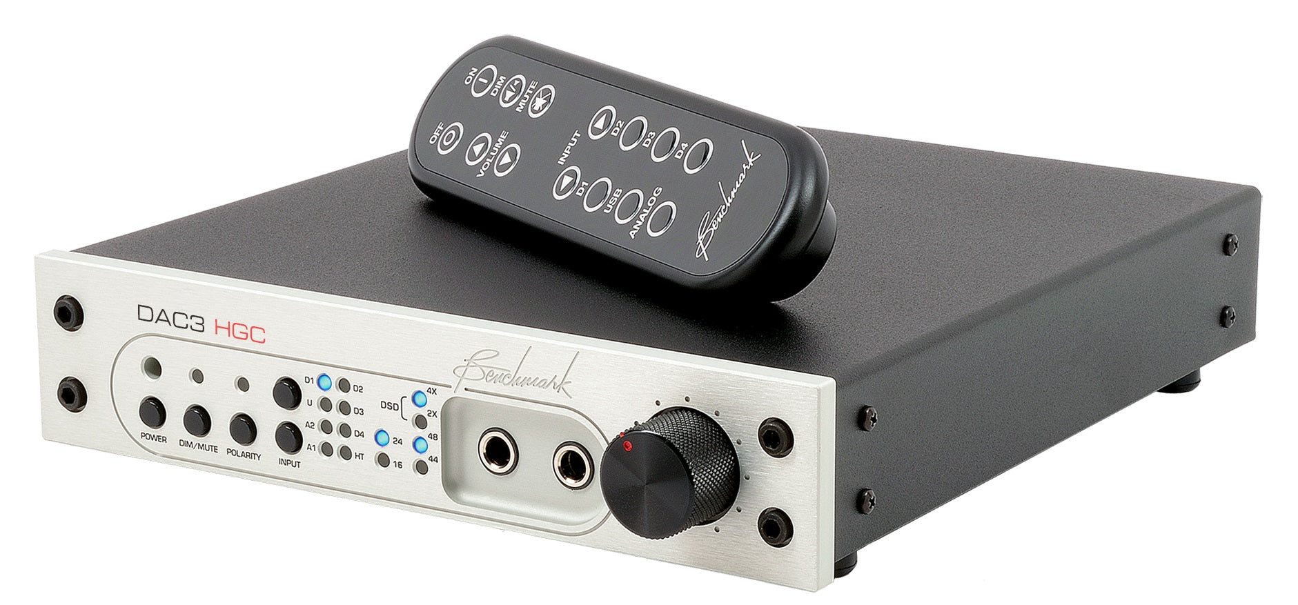 Benchmark DAC3 HGC Silver with remote