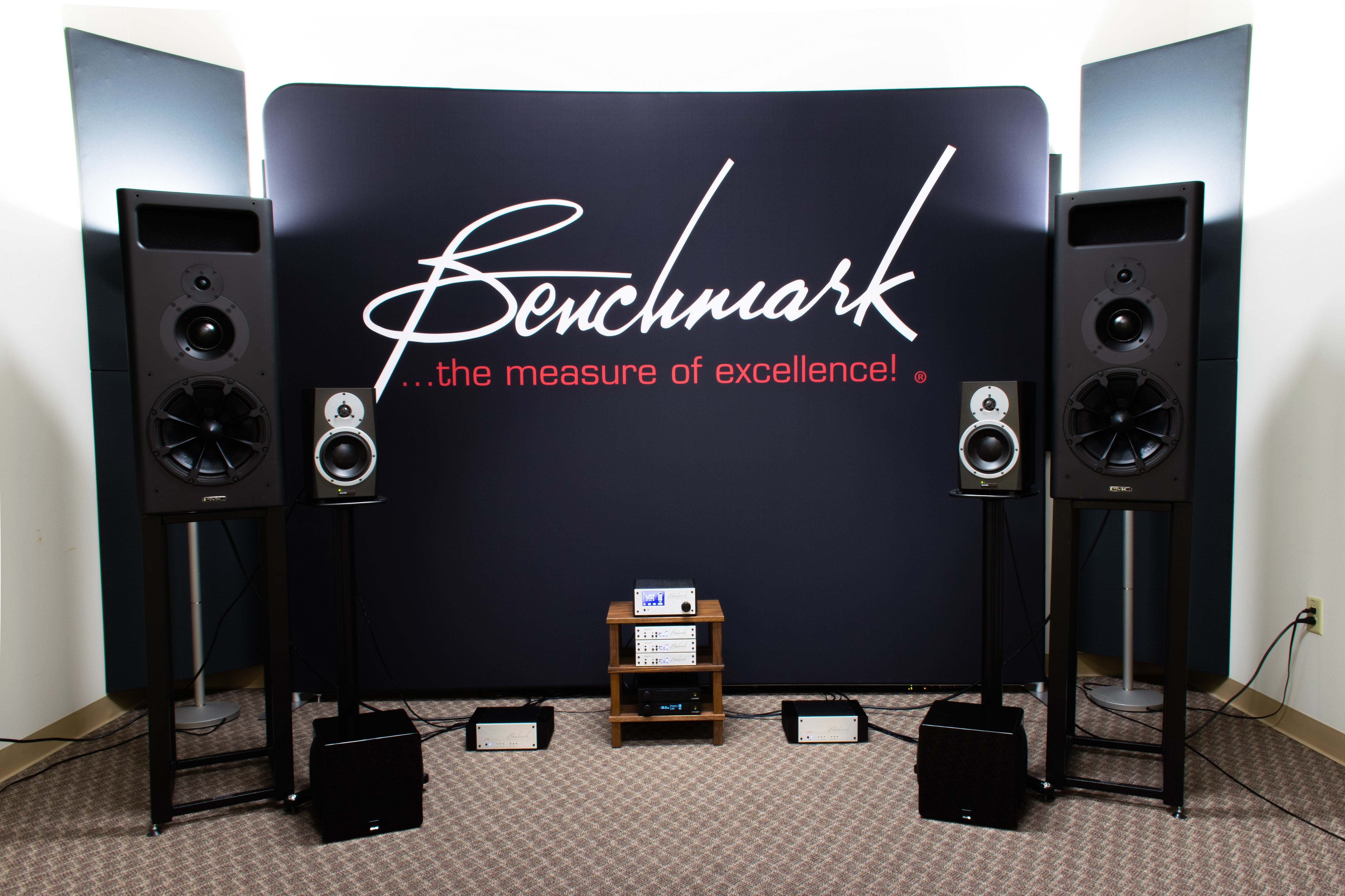 Benchmark Listening Room A front