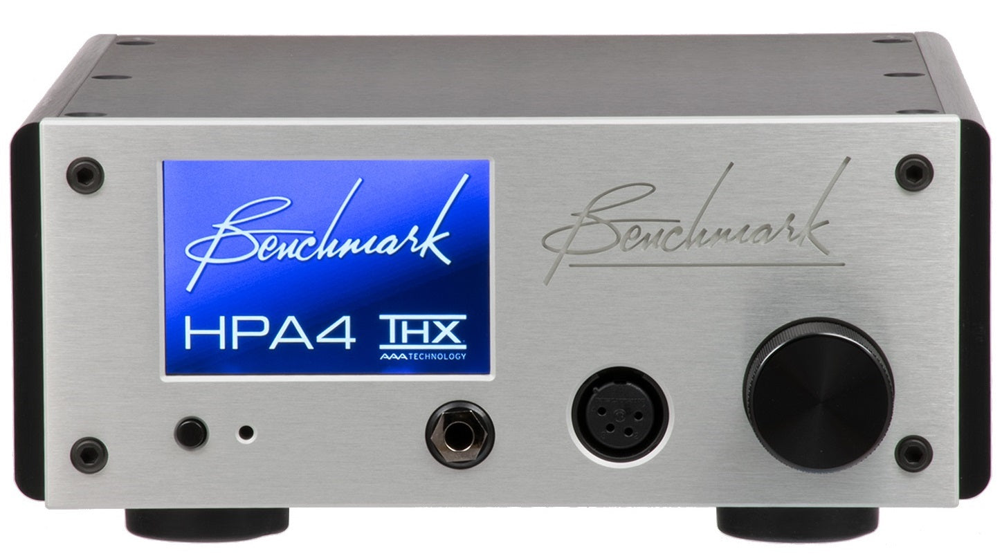 Benchmark HPA4 Headphone Amplifier - Front View