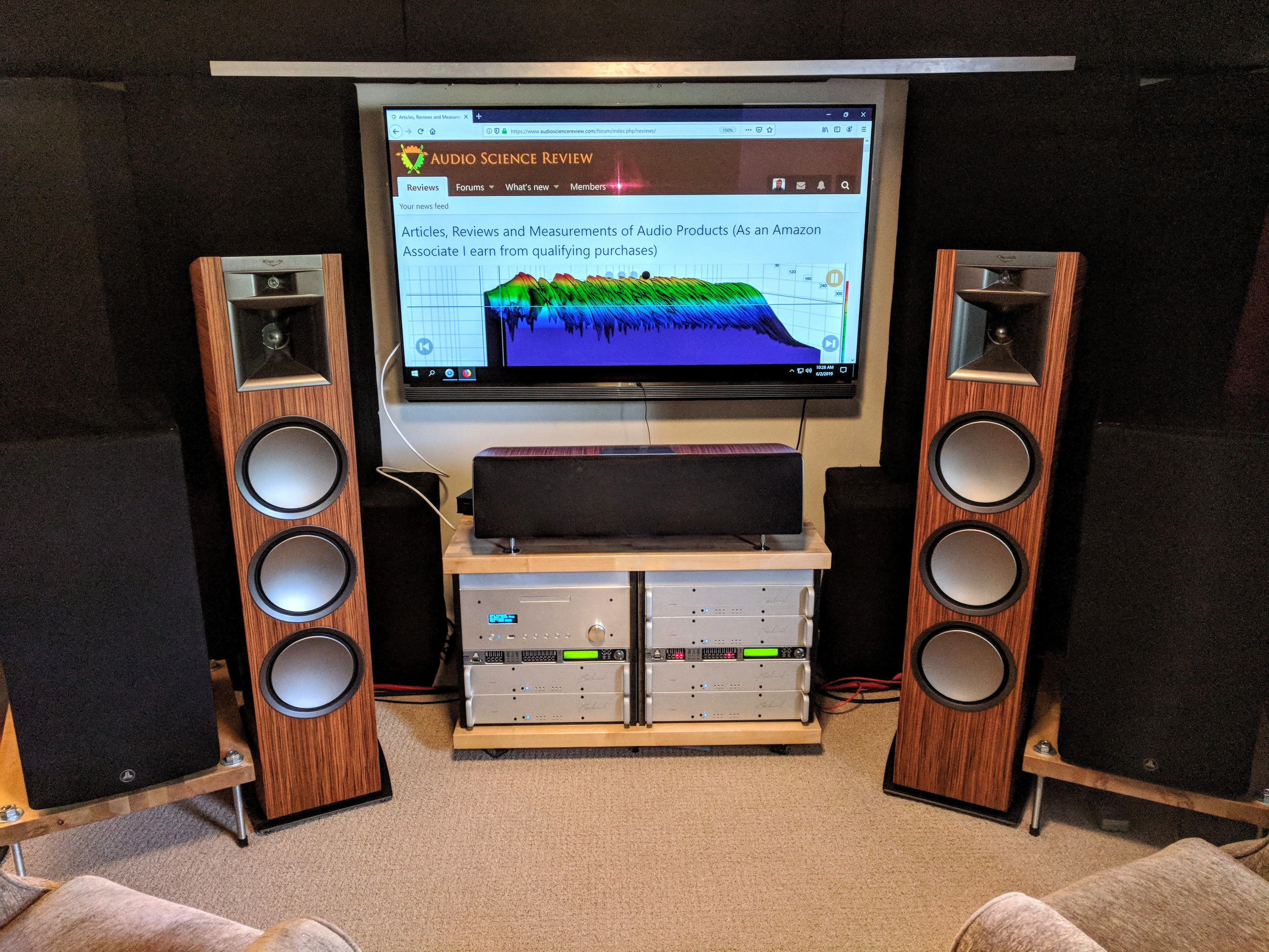 AHB2 Tri-Amp Setup - Ellery Coffman - Benchmark Media Systems