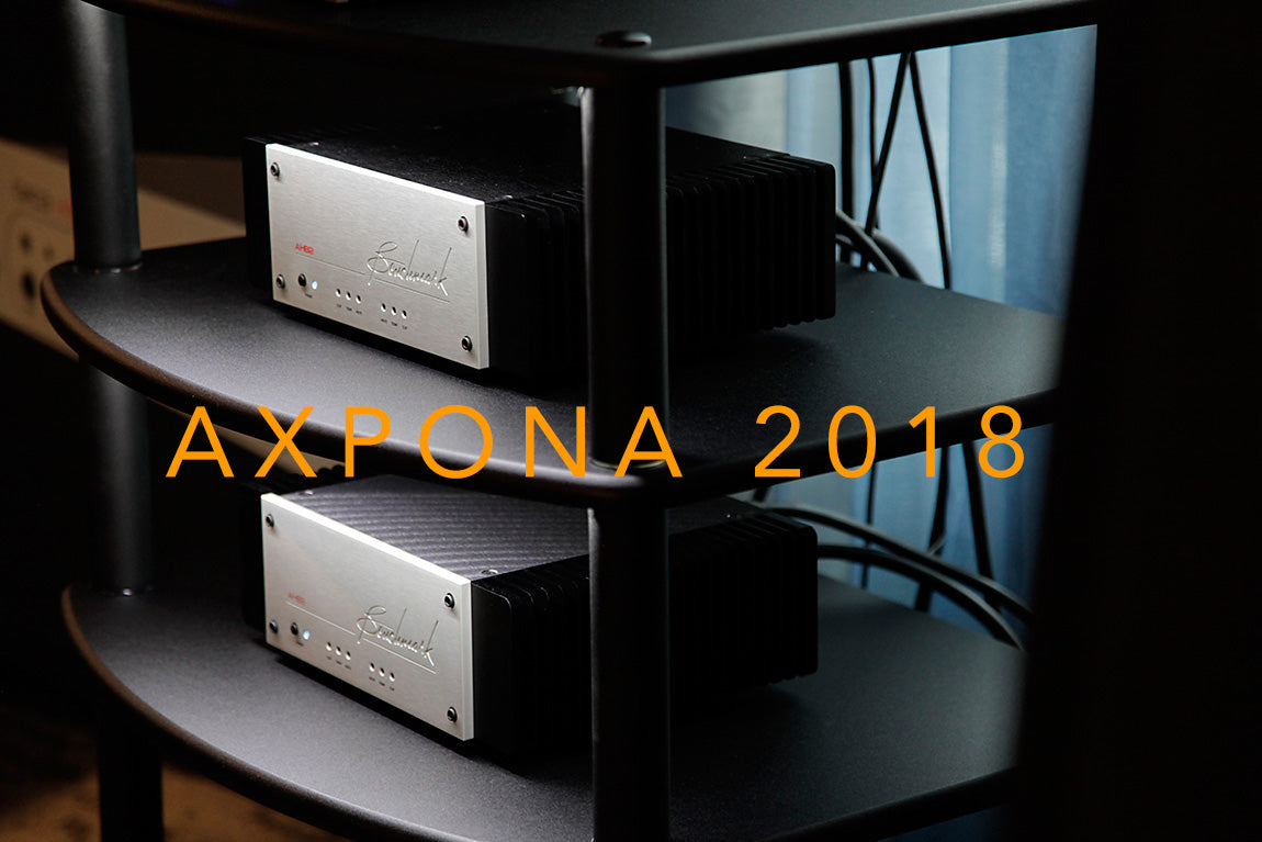 Benchmark Room at AXPONA 2018 Featuring the AHB2 Power Amplifier