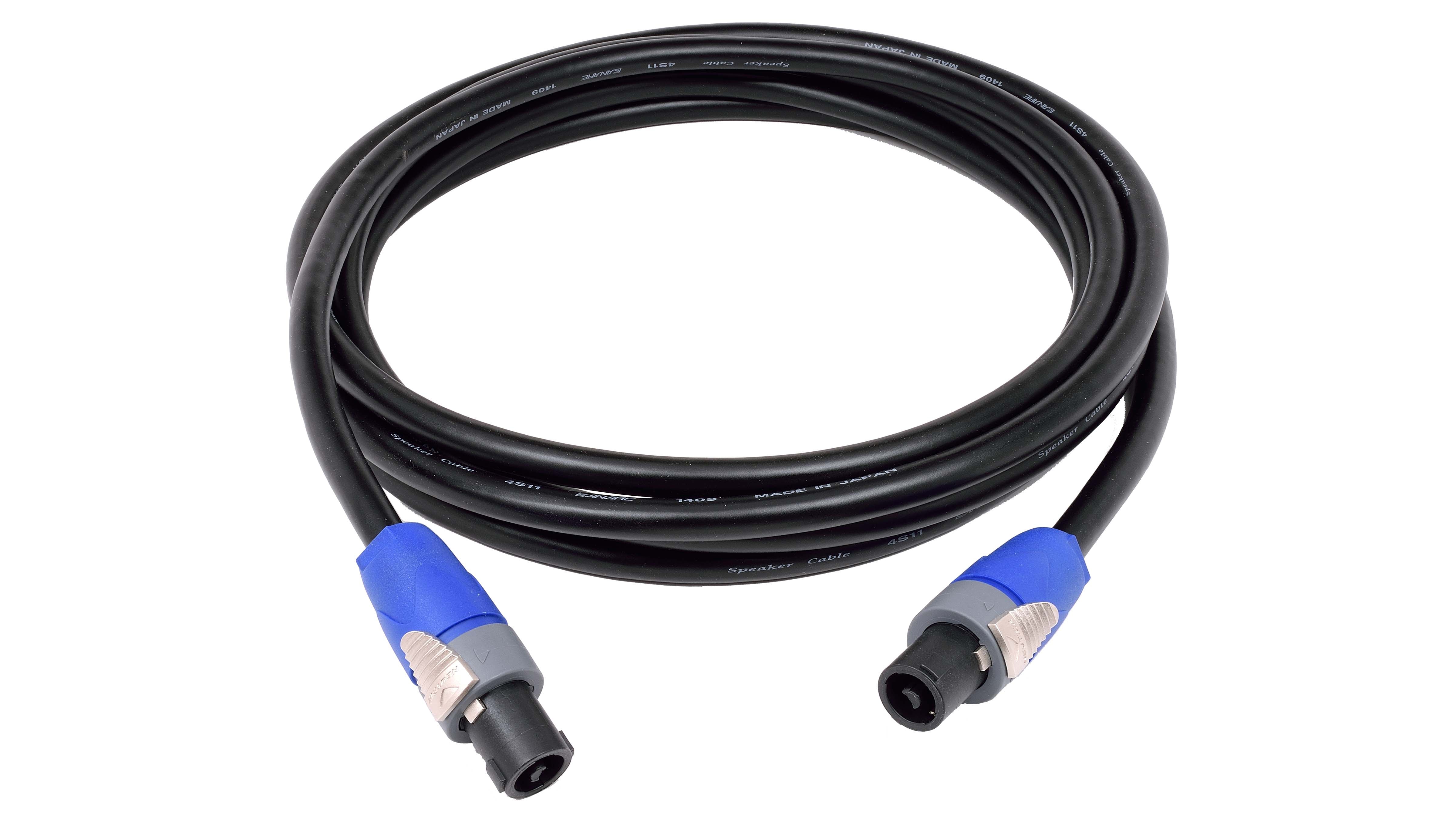 Benchmark speaker cable with NL2 connectors