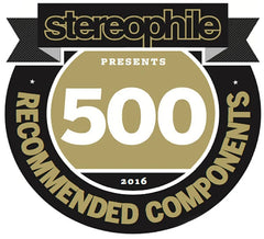 Stereophile 500 Recommended Components 2016 Award