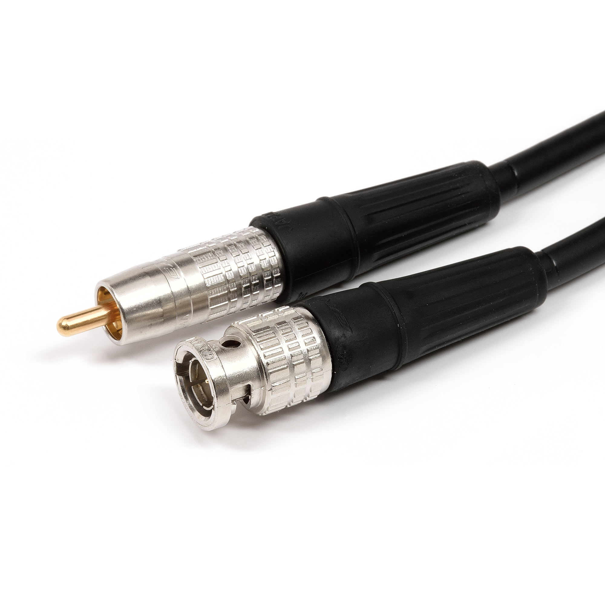 Câble RCA audio/vidéo coaxial de haute qualité noté CL2 M/M RG6U 75ohm  connecteur en or