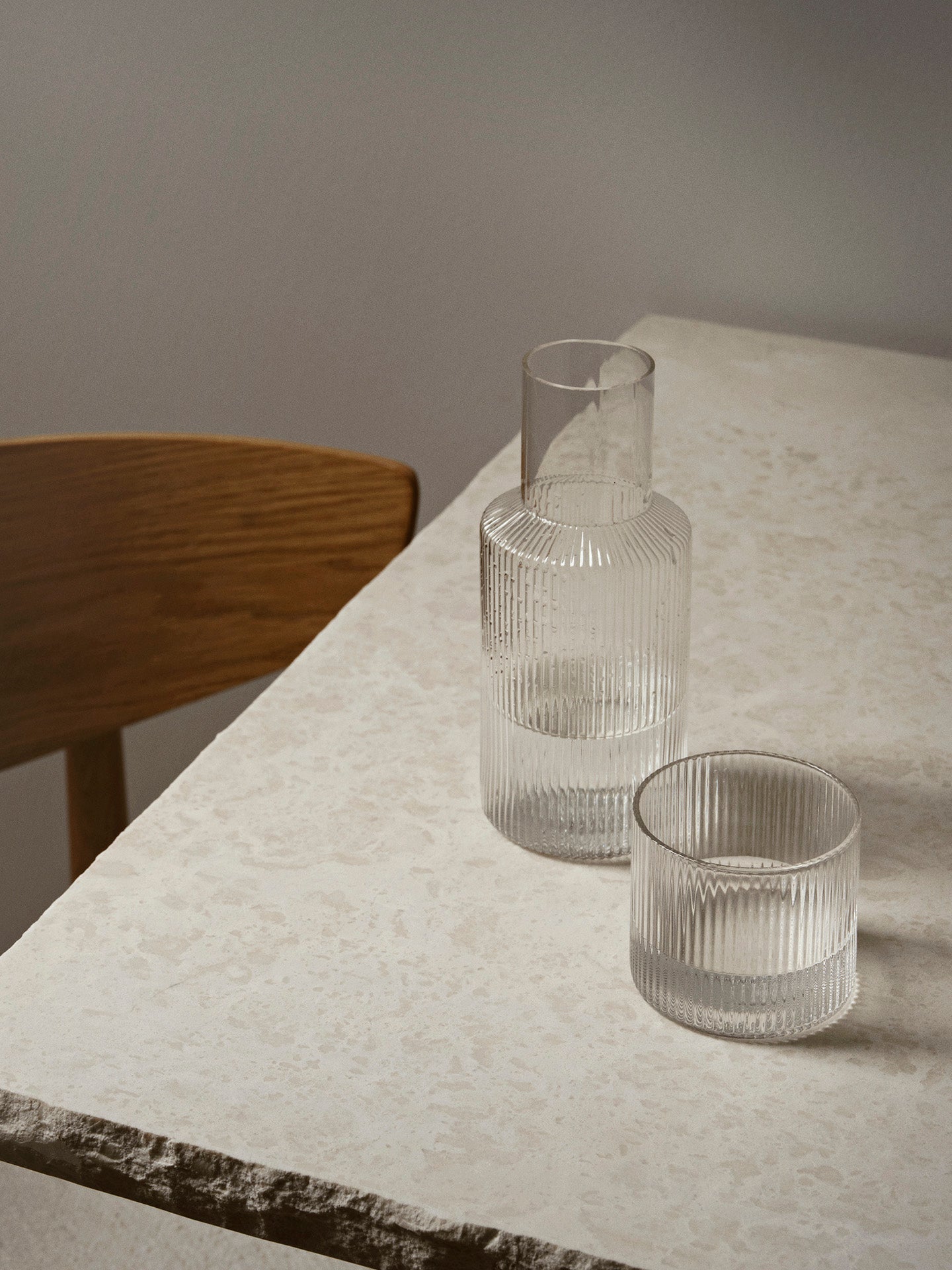 ferm Living - Ripple Carafe set