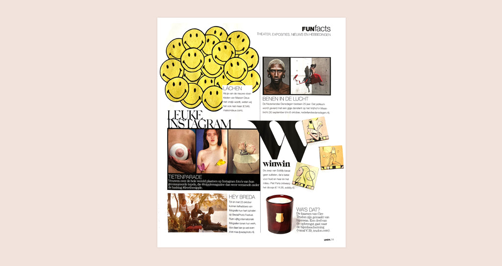 Smiley Vloerkleed Linda Magazine