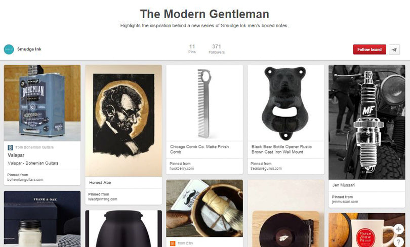 Inspiration Modern Gentleman Pinterest Board