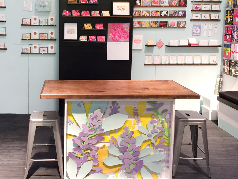 National Stationery Show Paper Installation | Smudge Ink