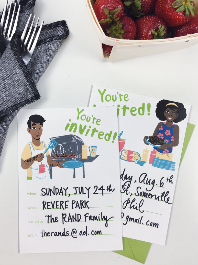 Party Invitation Printables | Smudge Ink