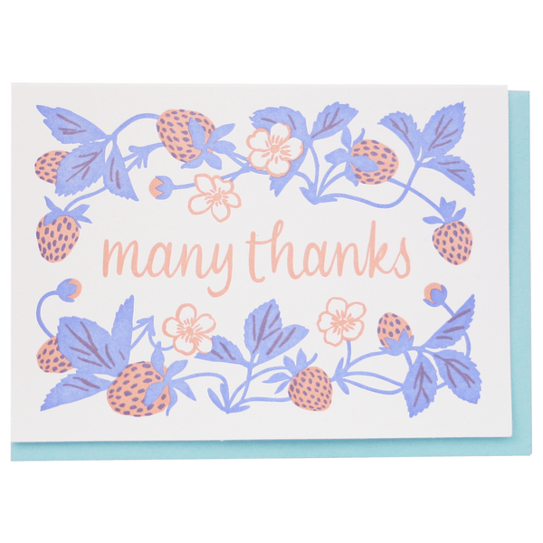 Letterpress Thank You Notes