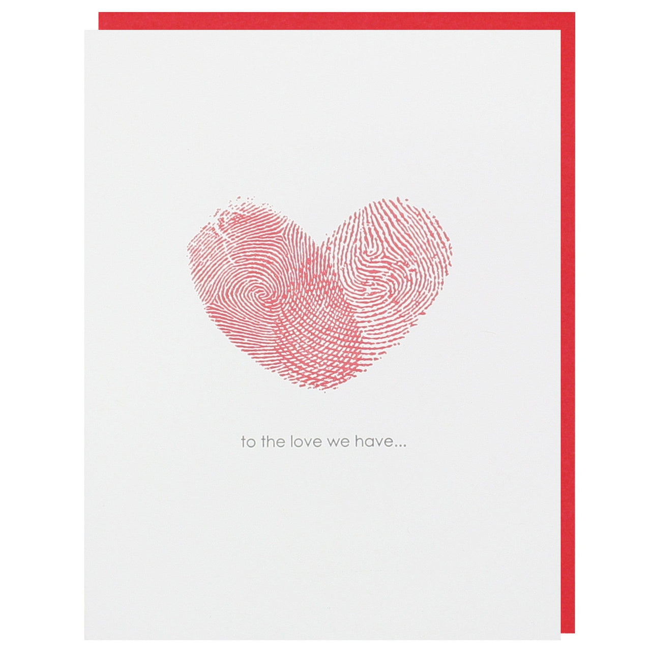Fingerprint Heart Love Card | Happy Anniversary Cards | Smudge Ink – smudgeink.com