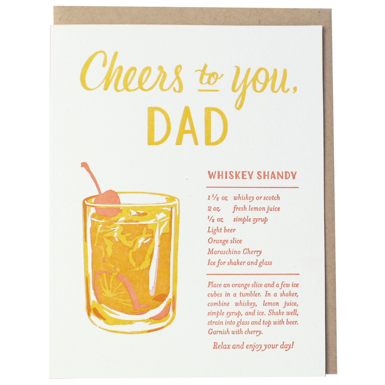 Download Whiskey Shandy Recipe Father's Day Card | Father's Day ...