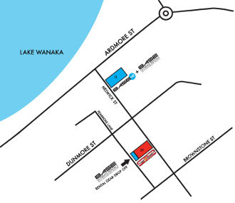 Base Ultimate Rentals Wanaka Location