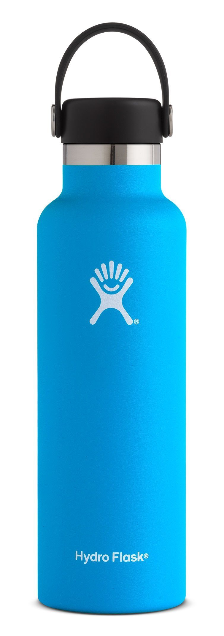 Hydro Flask Standard Mouth Water Bottle with Flex Cap Laguna 21oz/621ml 