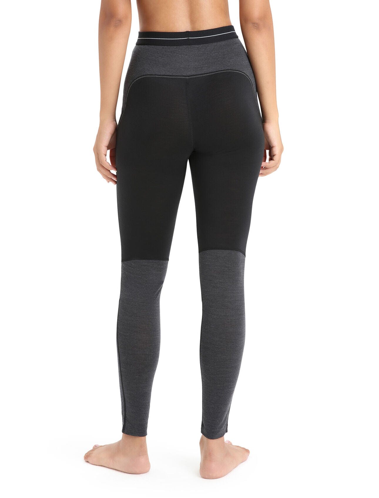 Women's Merino Fastray High Rise Tights Gridlines