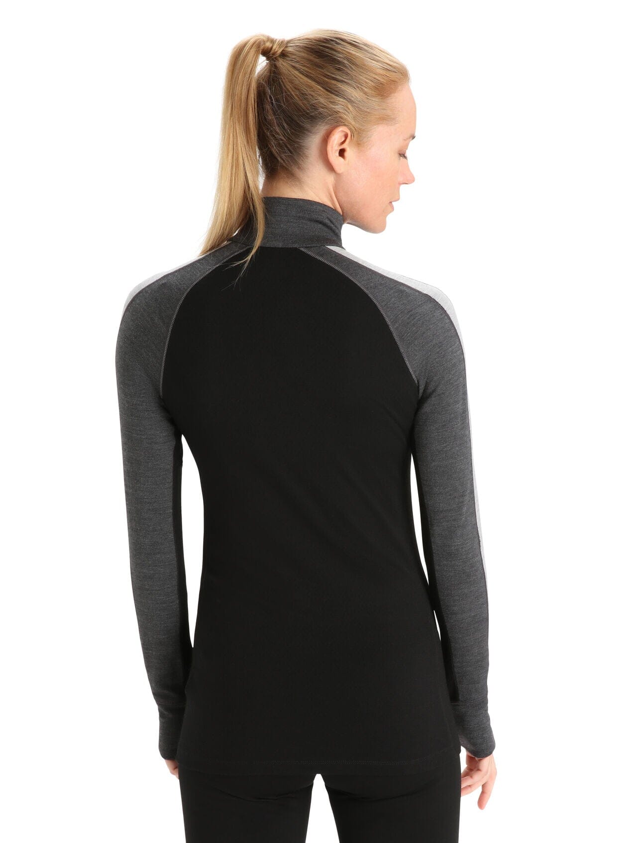 Icebreaker Womens Merino 260 Tech Long Sleeve Turtleneck Thermal Top -  BaseNZ