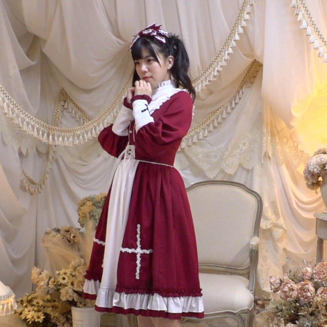 LO586 lolita オリジナル 洋服 ロリータ ワンピース 同人 日本正規販売品