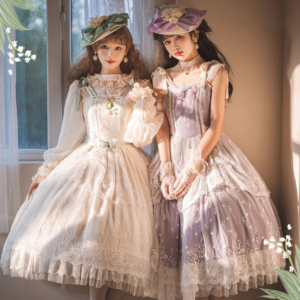 LO340 lolita オリジナル 洋服 ロリータ ワンピース 同人 一番の htckl