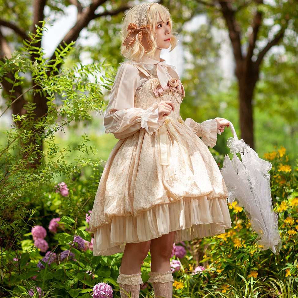 LO580 lolita オリジナル 洋服 ロリータ ワンピース 同人 最高級