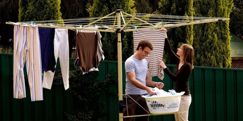 How to restring a rotary clotheslines