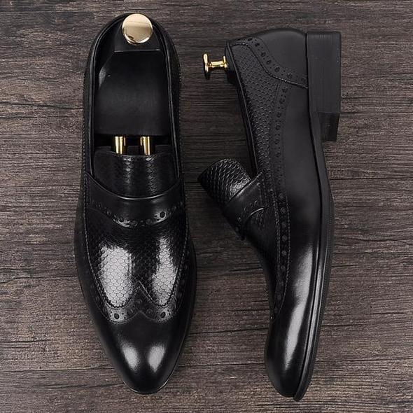 wingtip loafers
