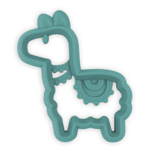Load image into Gallery viewer, ITZY RITZY Chew Crew™ Silicone Baby Teethers: Llama

