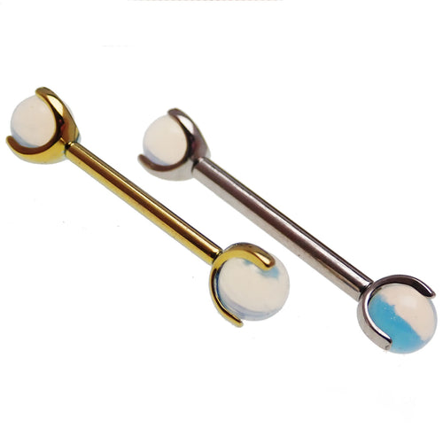 TN314 Nipple jewelry synthetic opal Titânio - Nômades Piercing - Jóias e  acessórios para bodypiercing