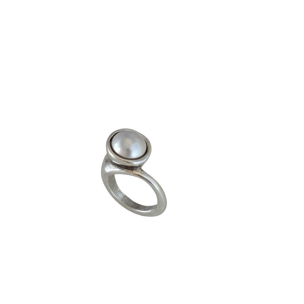 Natural Certified White Pearl/ Moti 4.00-11.00 Ct Panchdhatu Rashi Ratan  Astrological Ring, Pearl Ring for Unisex - Etsy