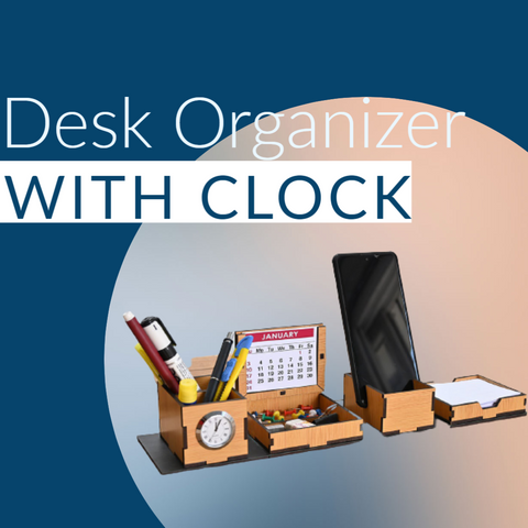 Calendar with Desk Organizer and Mobile Stand
