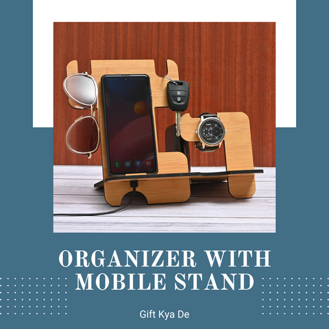 5 in 1 Personal Organizer with Mobile Stand