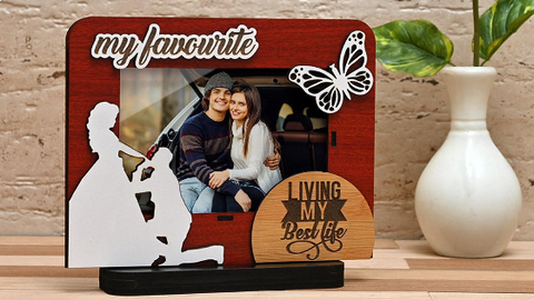 My Favorite - Couple Photo Frame 