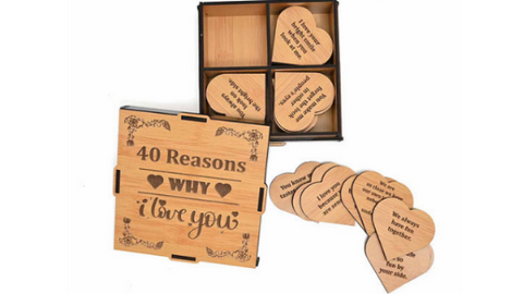 40 Reasons Why I LOVE YOU Surprise Box