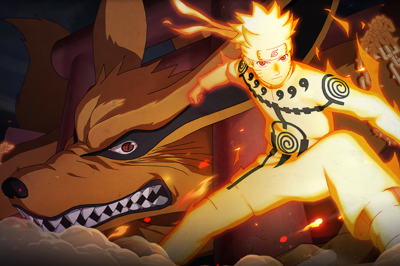 Power up with the Nine Tails Beast in Naruto Shippuden!