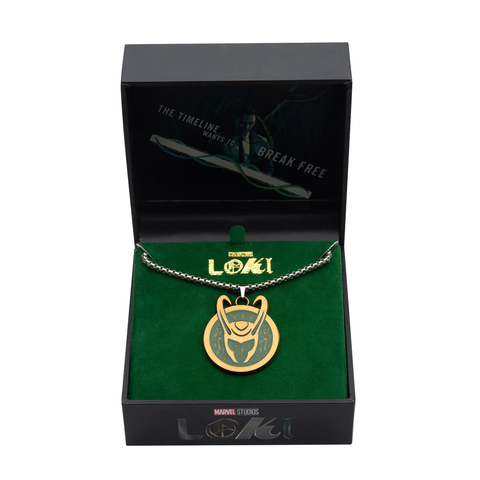 Marvel Loki Pendant Necklace