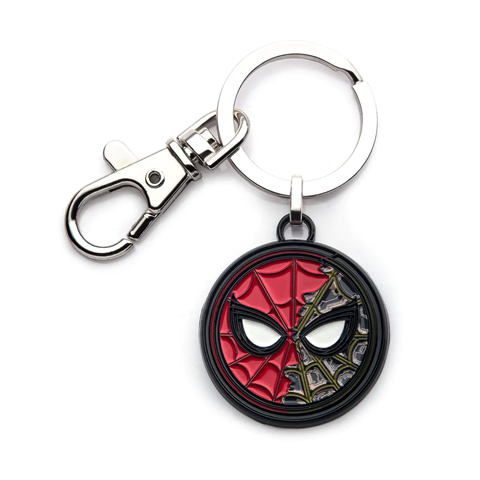 Spider-Man No way Home keychain, half face incarnation