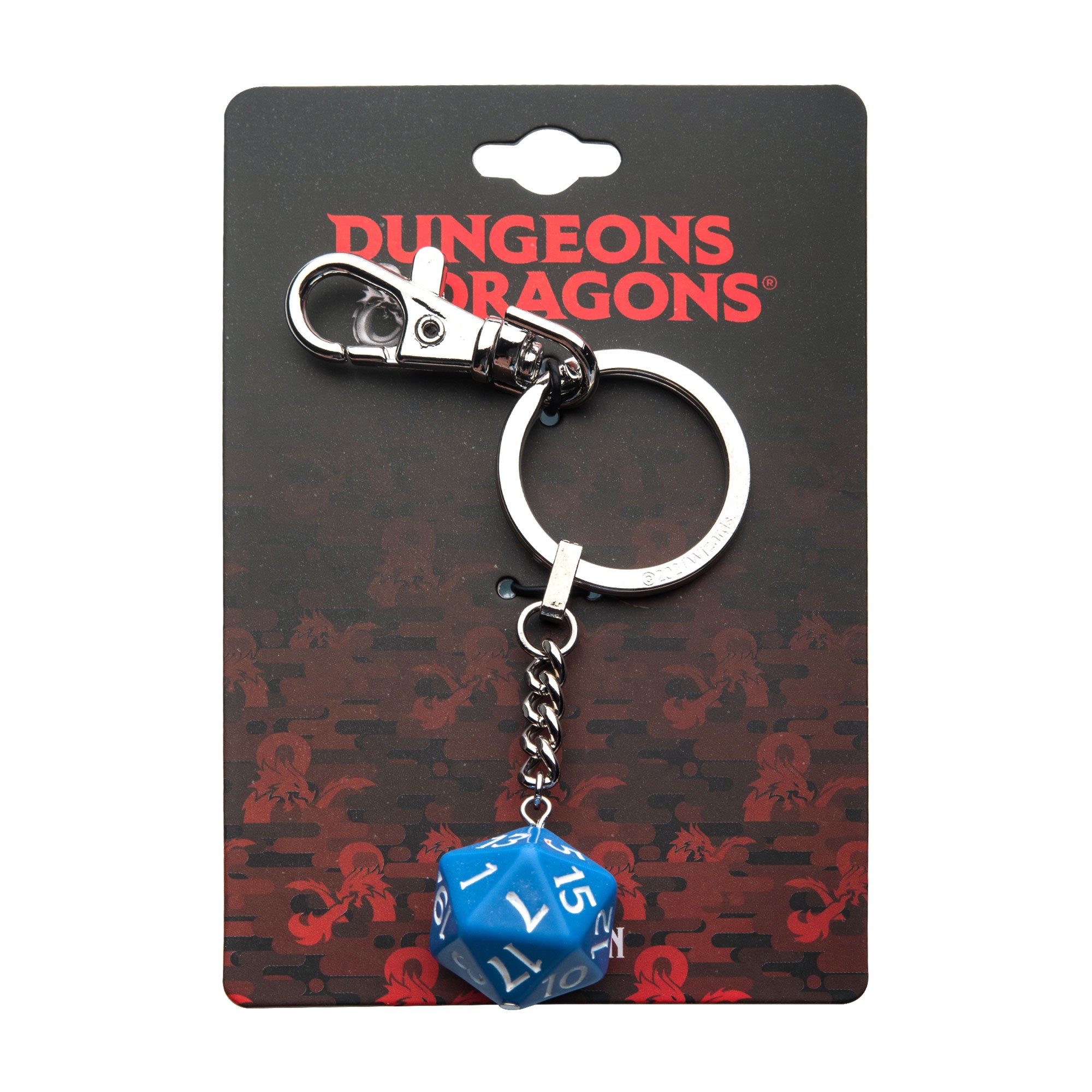 Dnd Keychain Ring of Keys Funny Item Description Dungeons Dragons Engraved  Leatherette Oval Key Tag Ring Gifts for Men Women (LKC-033)