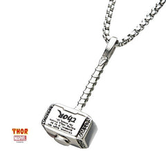 Necklace with Thor Mjolnir Pendant