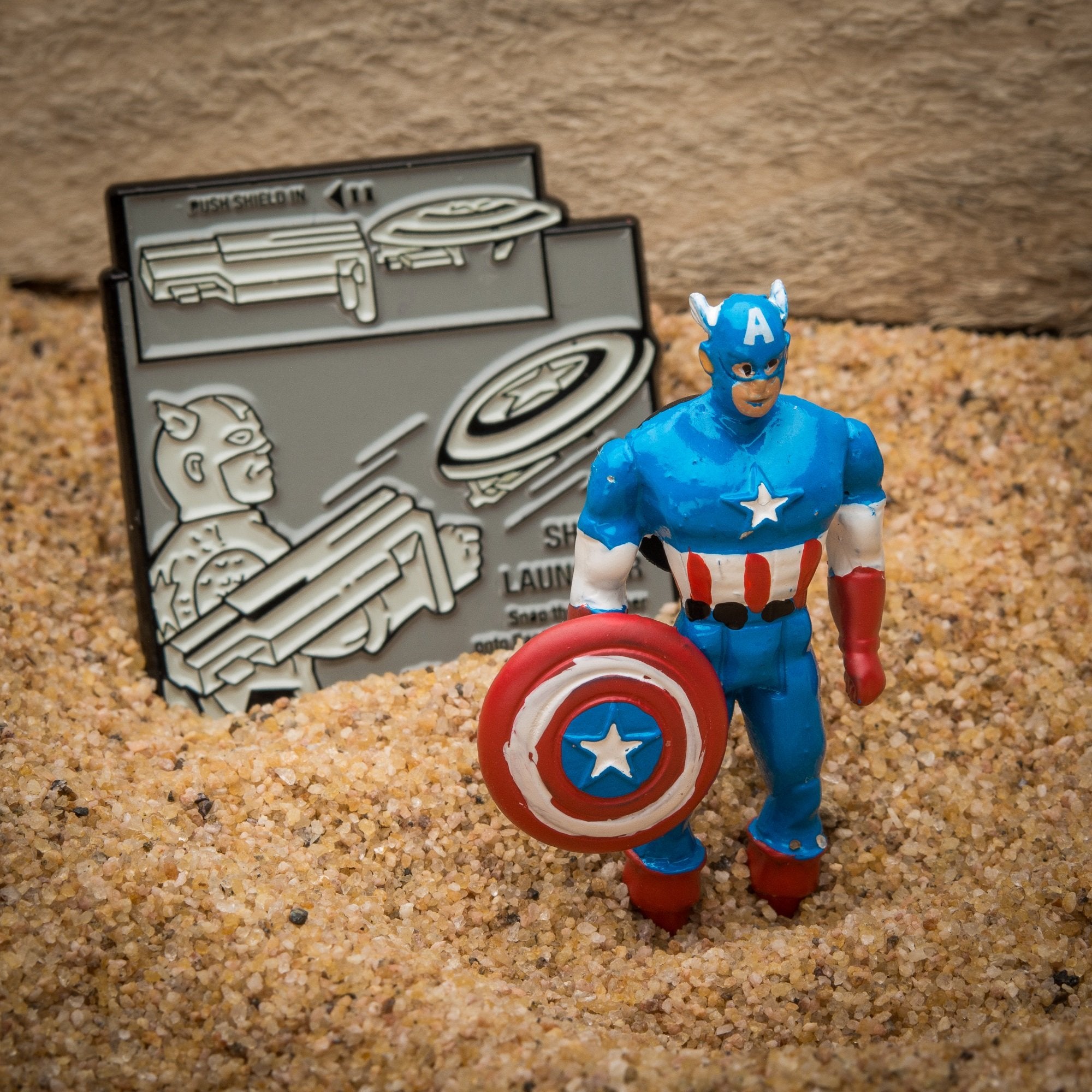 Captain Marvel Enamel Lapel Pin Set (4pcs) – Jewelry Brands Shop