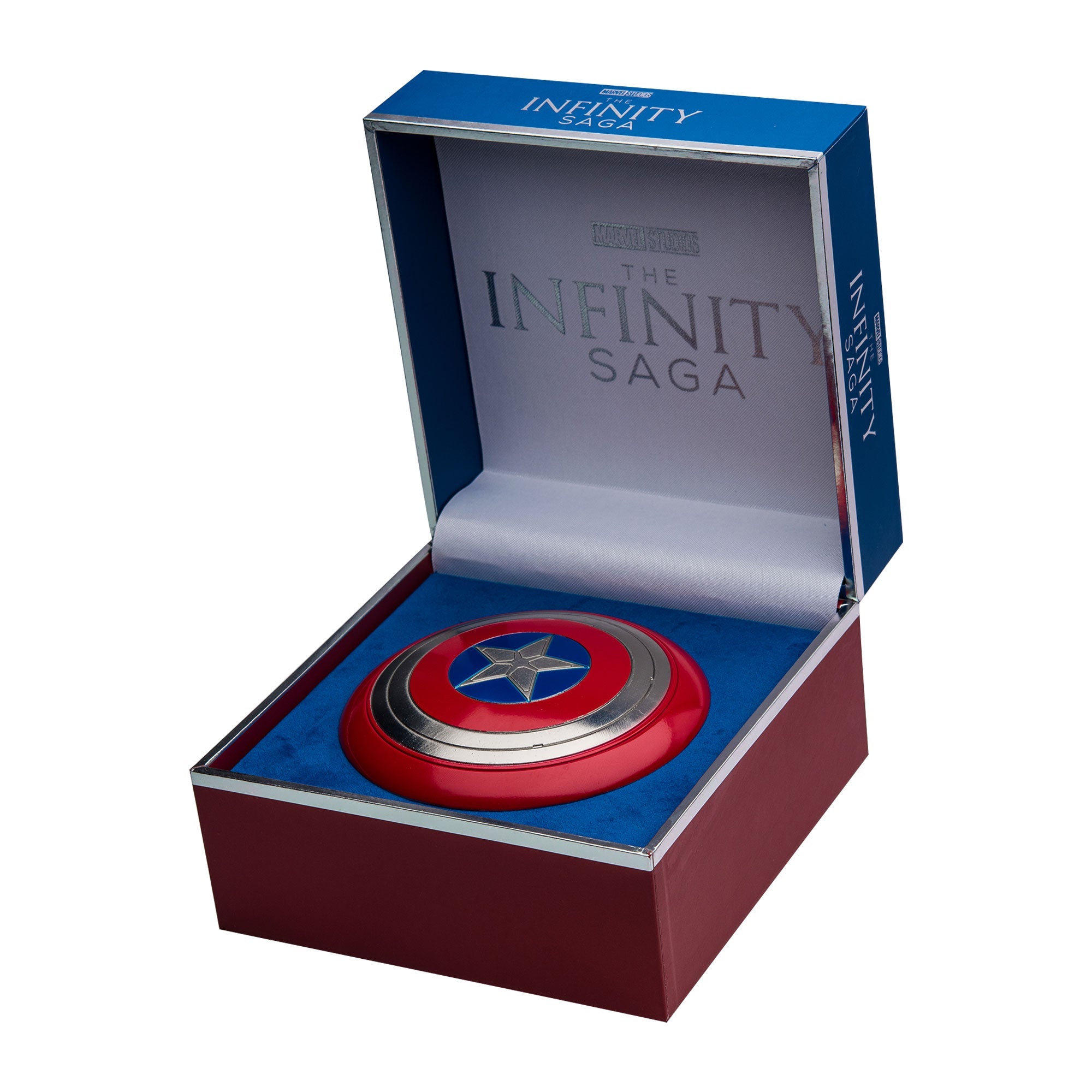 Captain America Lapel Pin, Approximately 3/4'' round, Metal