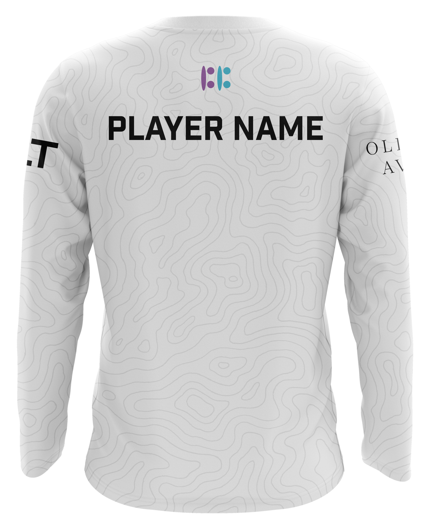 Built By Gamers White Long Sleeve Pro Jersey – Evo9x Esports